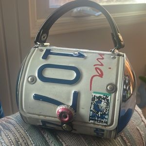 Little Earth License Plate Purse -California